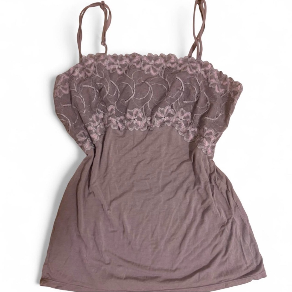 Jezebel Lavender Camisole with Lace Detail